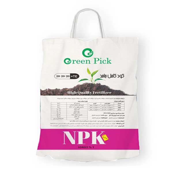 قیمت کود سه بیست گرین پیک مدل NPK 20-20-20 وزن 10 کیلوگرم اگروهاب - بازار آنلاین نهاده‌ها، بذر، کود و تجهیزات کشاورزی